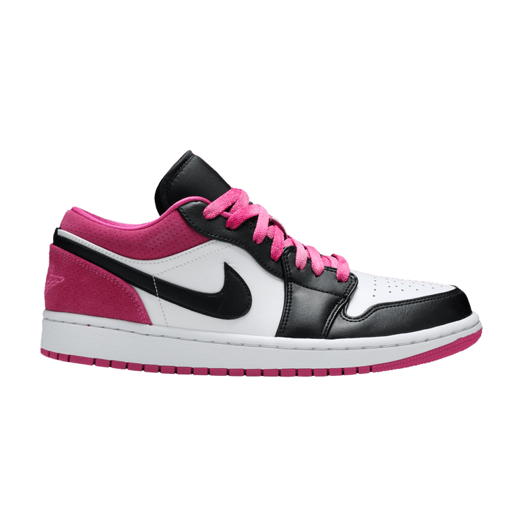 Jordan 1 Low Black Active Fuchsia