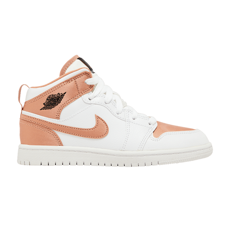 Jordan 1 Mid White Rose Gold (PS)