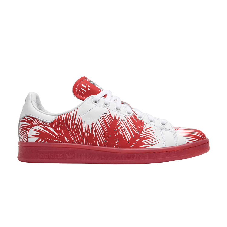 adidas Stan Smith Pharrell BBC Palm Tree Red