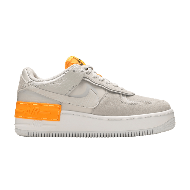 Nike Air Force 1 Low Shadow Vast Grey Laser Orange (Women's)