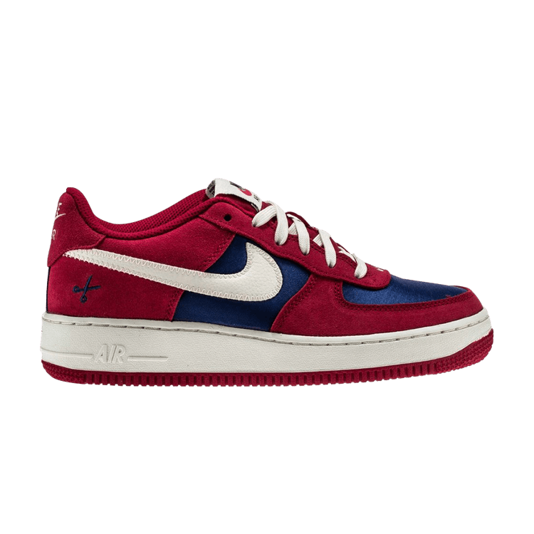 Nike Air Force 1 Low Gym Red Deep Royal Blue (GS)