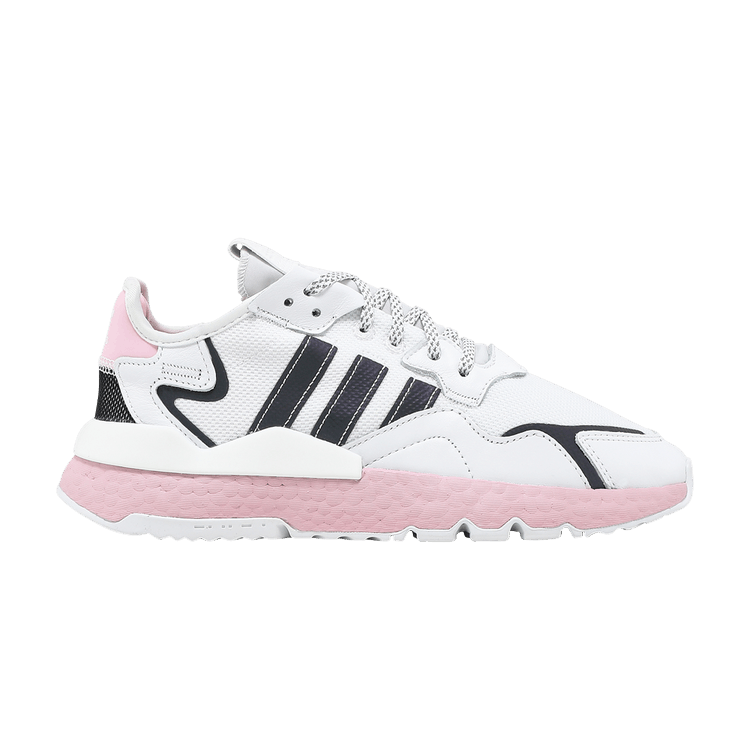 adidas Nite Jogger Cloud White True Pink (Women's)