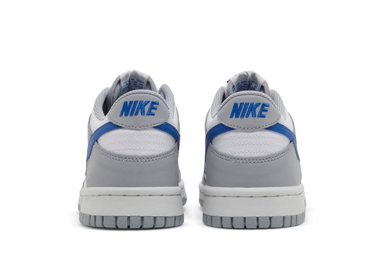 Nike Dunk Low Mini Swoosh Wolf Grey Game Royal (GS)