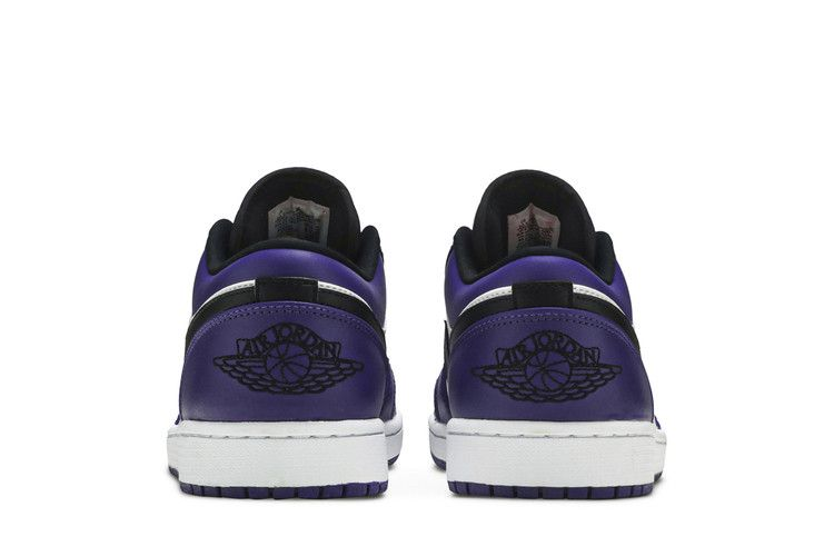 Jordan 1 Low Court Purple White