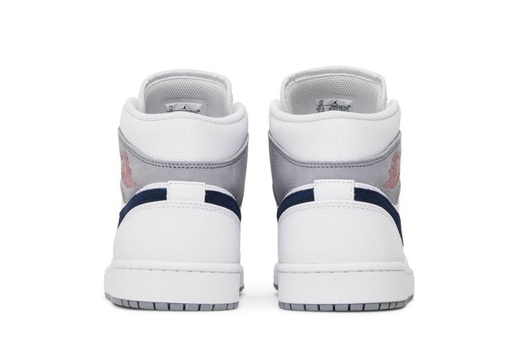 Jordan 1 Mid Paris White