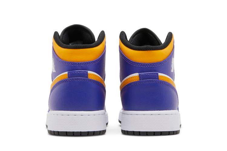 Jordan 1 Mid Lakers (2022) (GS)