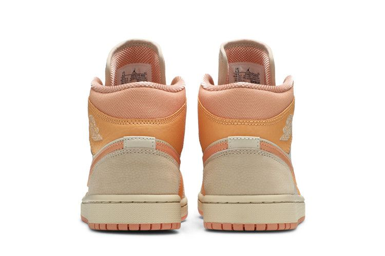 Jordan 1 Mid Apricot Orange (Women's)