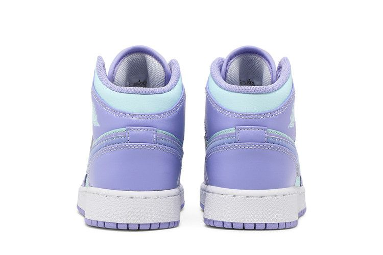 Jordan 1 Mid Purple Aqua (GS)