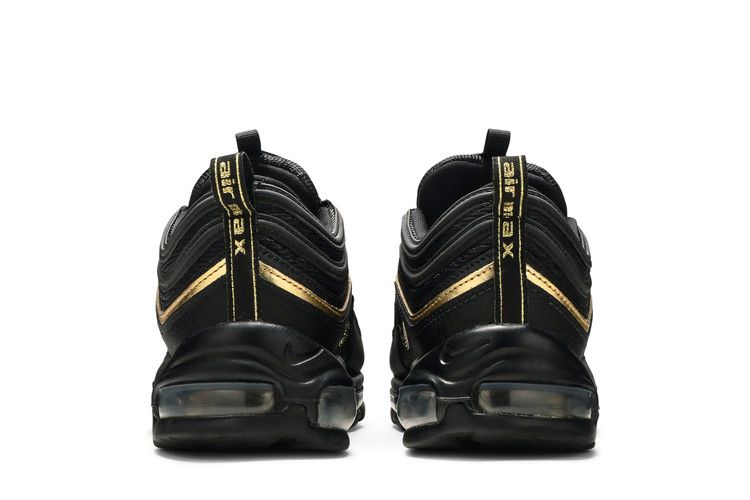 black and gold air max 97's
