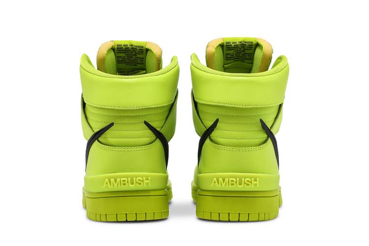 Nike Dunk High AMBUSH Flash Lime