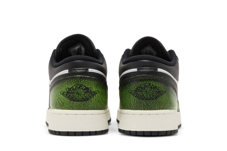 Jordan 1 Low Wear Away Electric Green (GS)