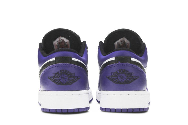 Jordan 1 Low Court Purple White (GS)