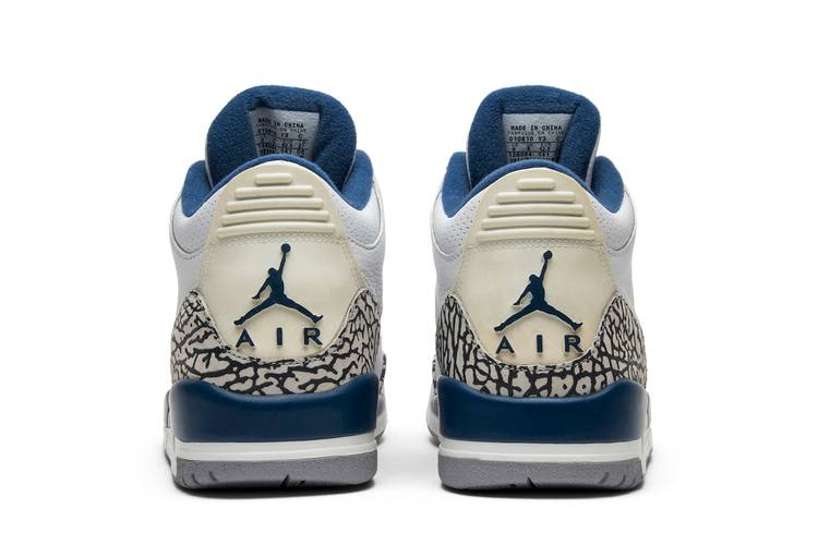 Jordan 3 Retro True Blue 2009 Side Kicks