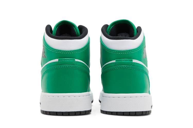 Jordan 1 Mid Lucky Green (GS)