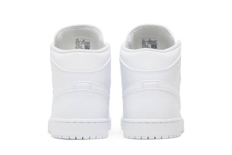 Jordan 1 Mid Triple White (2022/2023)