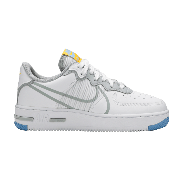 Nike Air Force 1 React Light Smoke Grey