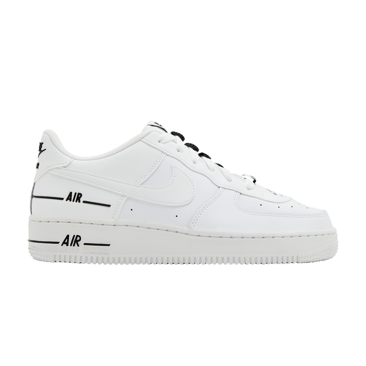 Nike Air Force 1 LV8 3 White Black (GS)