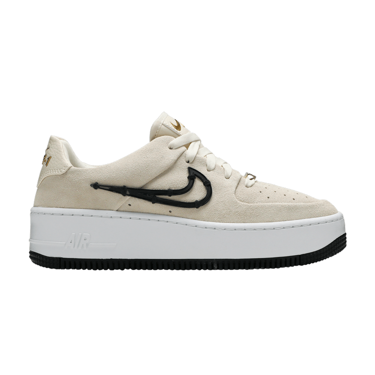 Nike Air Force 1 Sage Low LX Light Cream Black (Women's)