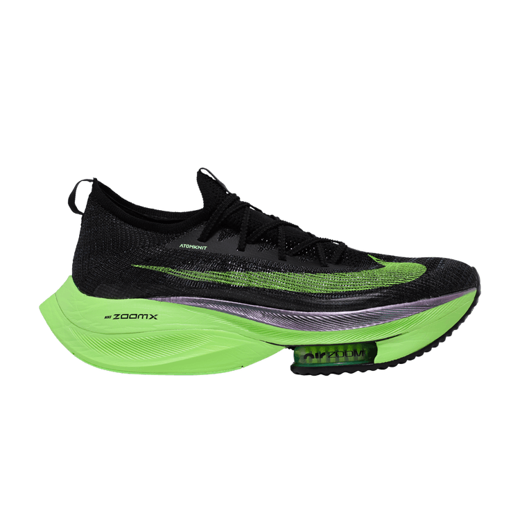 Nike Air Zoom Alphafly Next% Black Electric Green