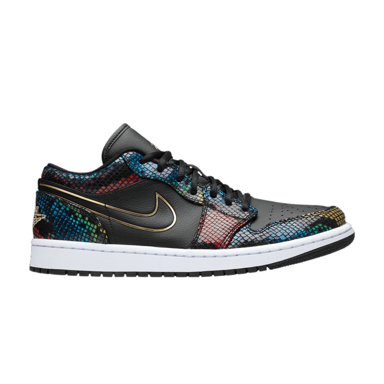 Jordan 1 Low Multicolor Snakeskin (2020) (Women's)