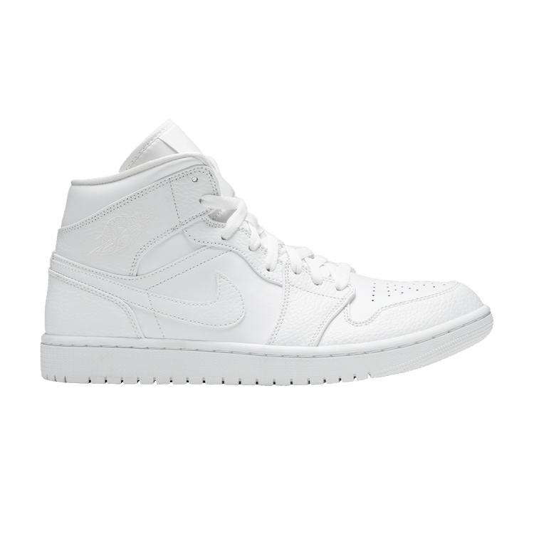 Jordan 1 Mid Triple White 2.0 (2020)