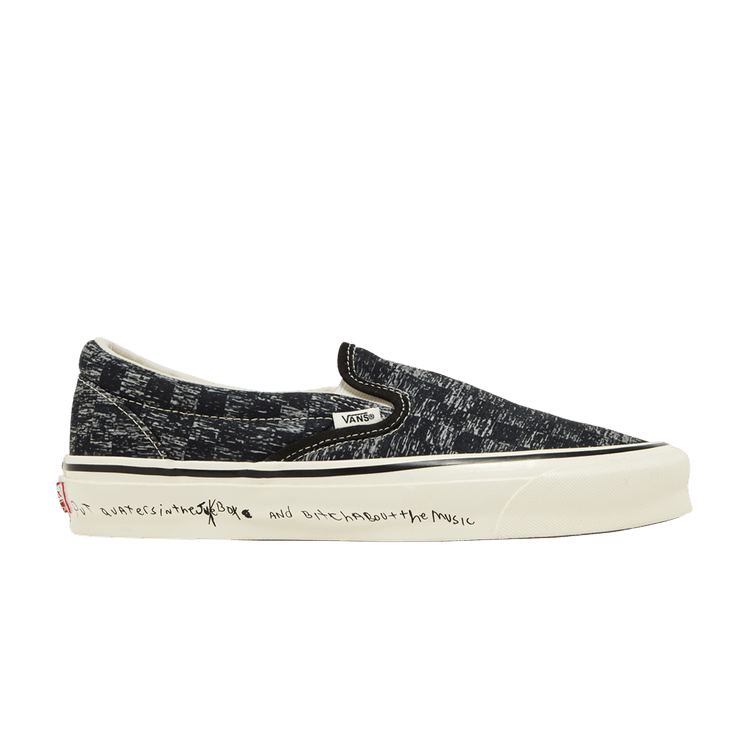 Vans Classic Slip-On LX Jim Goldberg TV Static