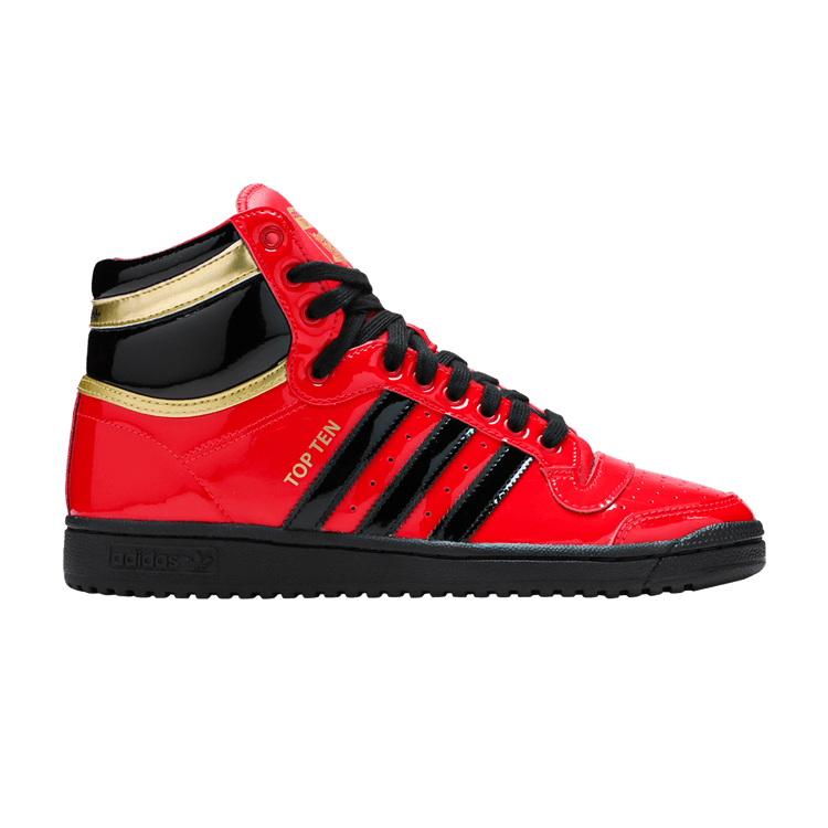 adidas Top Ten Hi Scarlet