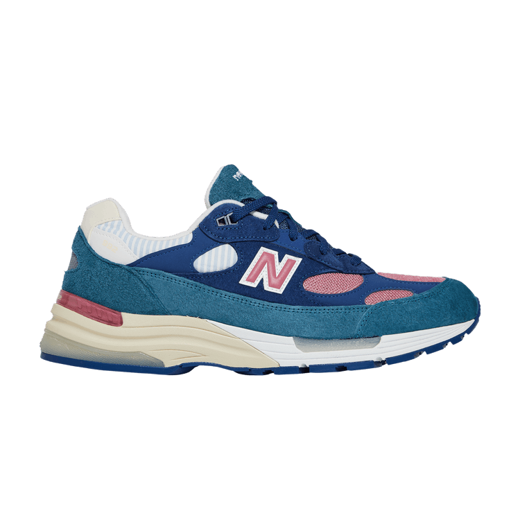 New Balance 992 Blue Teal Rose