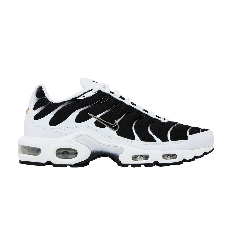 Nike Air Max Plus White Black Metallic Pewter