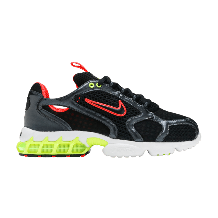 Nike Air Zoom Spiridon Cage 2 Metallic Hematite Track Red Volt (Women's)