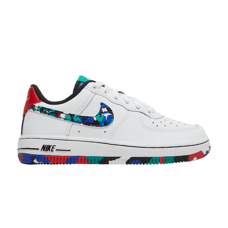 Nike Air Force 1 Low Crayon White Multi (PS)