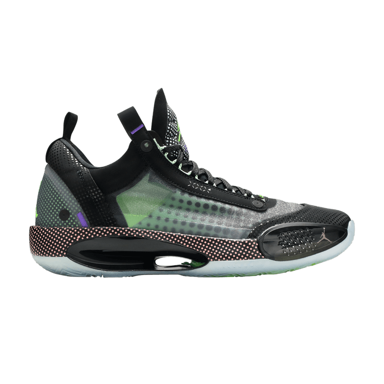 Jordan XXXIV Low Black Vapor Green Bleached Coral