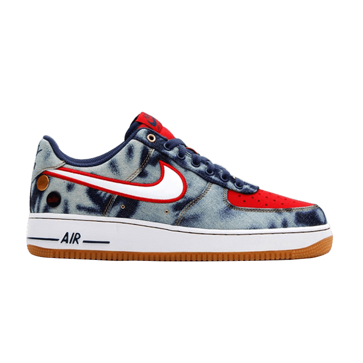 Nike Air Force 1 Low Acid Washed Denim