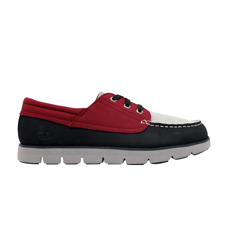 Timberland Earthkeepers Harborside Boat Shoe Navy/Red