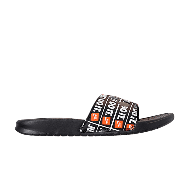 Nike Benassi JDI Black Orange