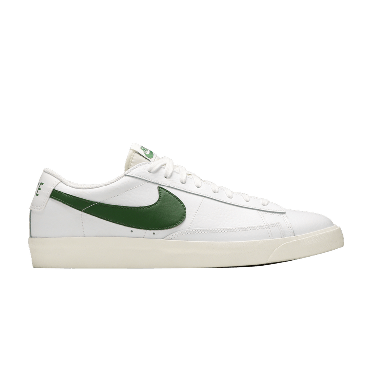 Nike Blazer Low Leather White Forest Green