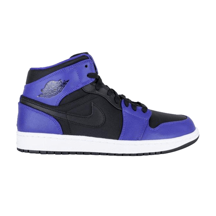 Jordan 1 Mid Black Dark Concord (PS)