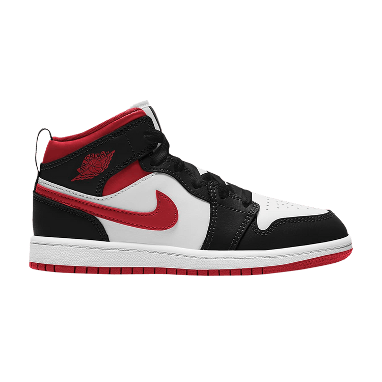 Jordan 1 Mid Gym Red Black White (PS)