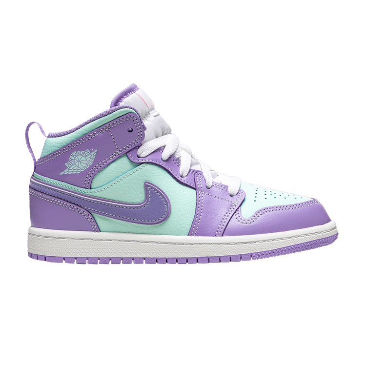 Jordan 1 Mid Purple Aqua (PS)