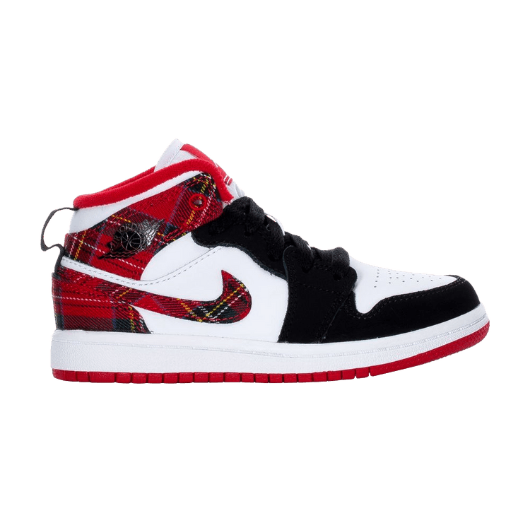 Jordan 1 Mid Plaid (PS)