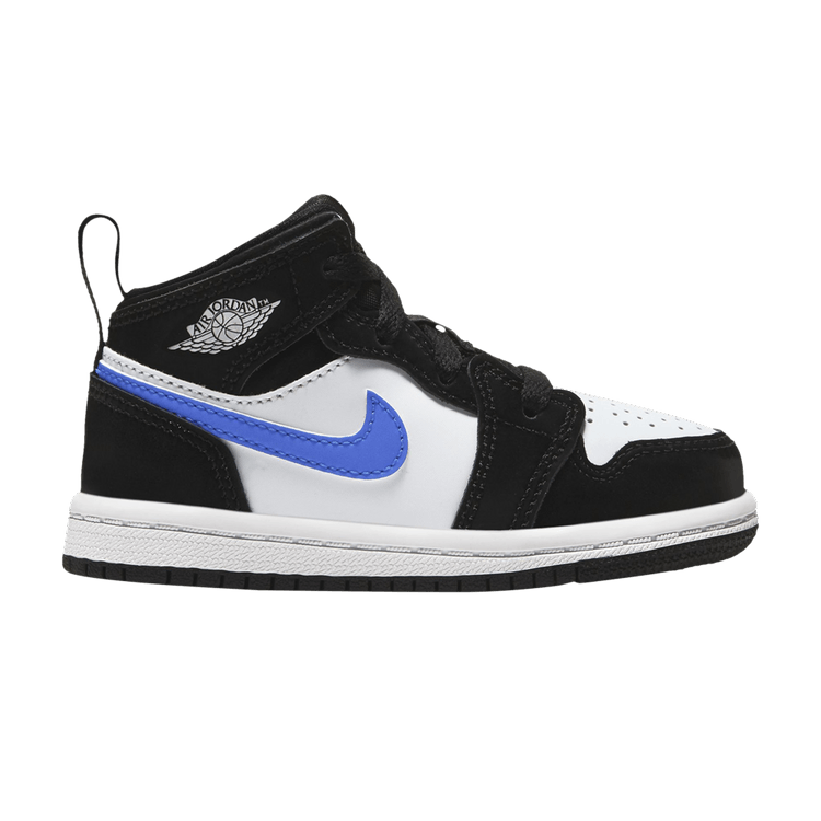 Jordan 1 Mid Black Racer Blue White (TD)