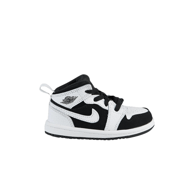 Jordan 1 Mid White Black (TD)