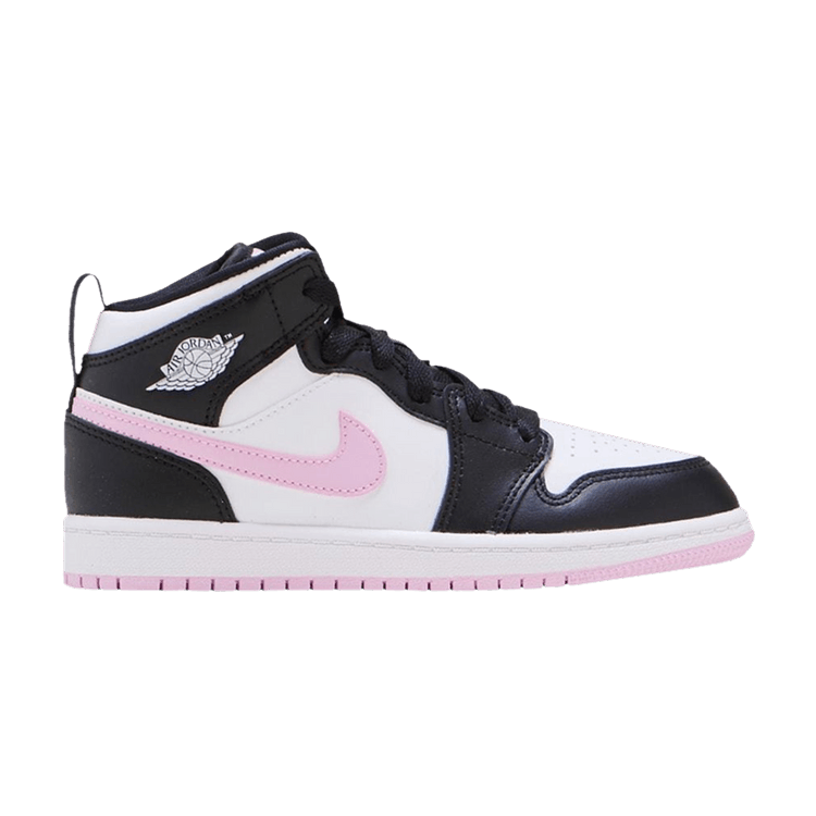 Jordan 1 Mid White Light Arctic Pink (PS)