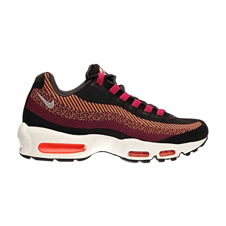 Nike Air Max 95 JCRD Black/Metallic Silver-Anthracite-Total Orange