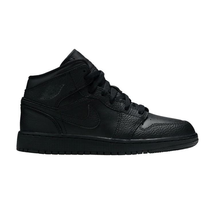 Jordan 1 Mid Black (GS)