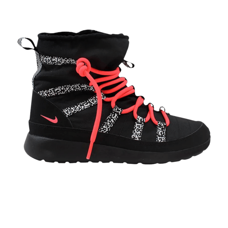 Nike Rosherun Hi Sneakerboot Black (GS)