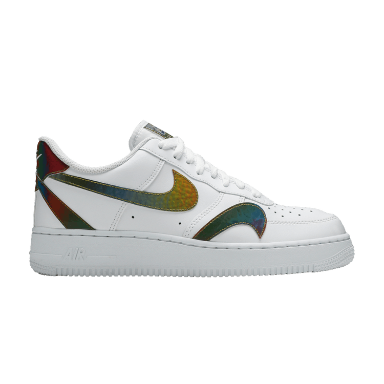 Nike Air Force 1 Low Misplaced Swooshes White Multi