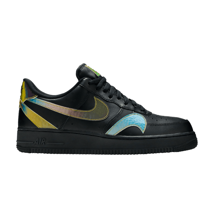 Nike Air Force 1 Low Misplaced Swooshes Black Multi