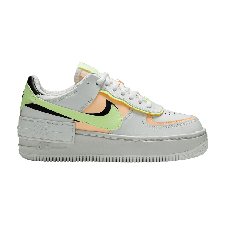 Nike Air Force 1 Low Shadow Summit White Barely Volt Crimson Tint (Women's)