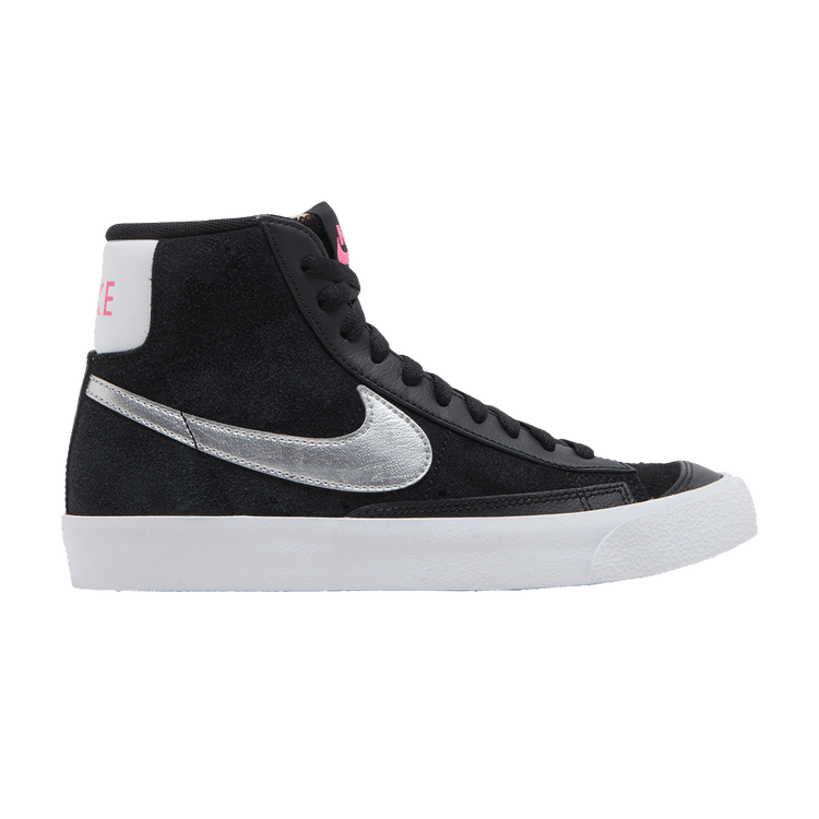 Nike Blazer 77 Mid Vintage Black Metallic Silver (Women's)